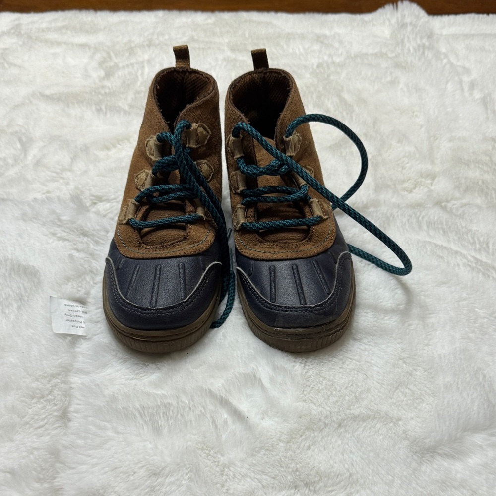 OshKosh B'gosh Brown and Black Kids Boots